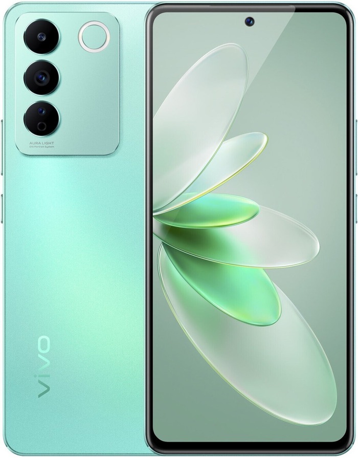 Смартфон Vivo V27e 256 ГБ, RAM 12 ГБ, Зеленый, Dual nano-SIM №1