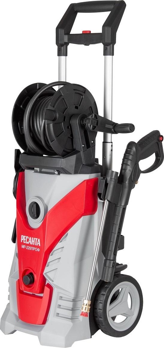 Мойка высокого давления Ресанта МР-220ПРОФ, 2.6 кВт, 220 бар, Серый/Красный детальное изображение - 1