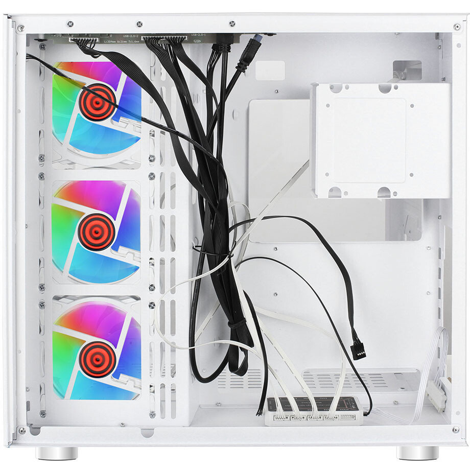 Корпус Ginzzu V570, Белый детальное изображение - 5