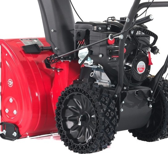 Снегоуборочная машина ИНТЕРСКОЛ СМБ-61/7ЭФ 781.0.1.70, 7 л.с., 5200 Вт, Красный детальное изображение - 3
