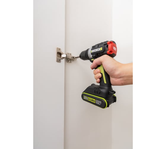 Аккумуляторная дрель-шуруповерт WORX Professional WU182, 20 В, 60 Нм, 2 А·ч детальное изображение - 15