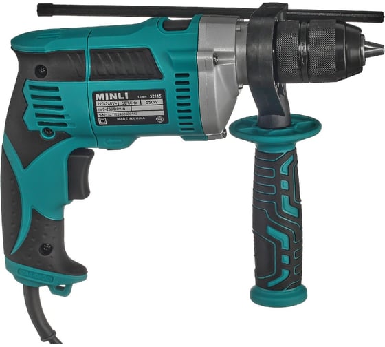 Дрель ударная MINLI 13 мм, 550Вт 52115, 550 Вт детальное изображение - 2