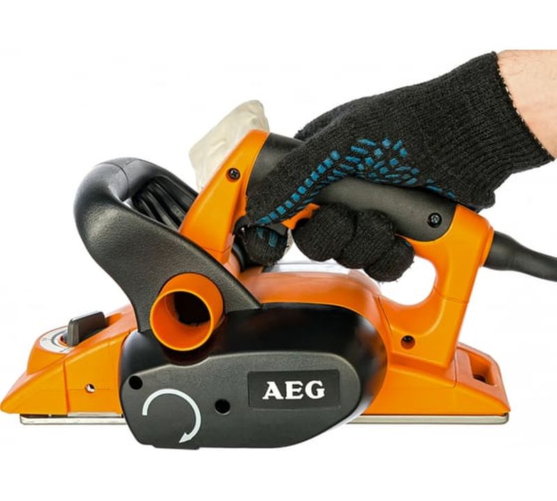 Электрический рубанок AEG PL 750 419140, 750 Вт,  Оранжевый детальное изображение - 4