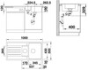 Кухонная мойка Blanco Legra 6S 522210  вариант - 5