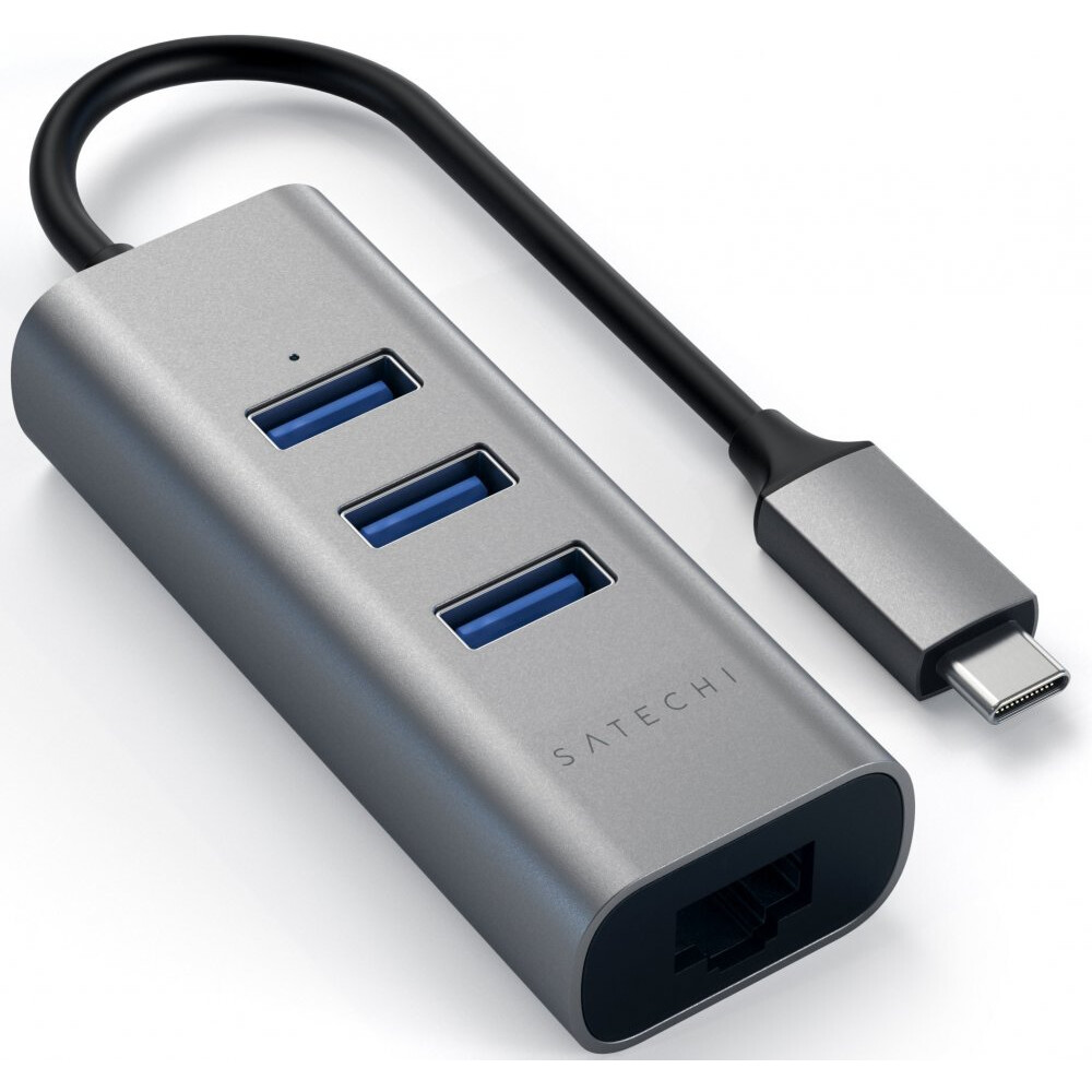 USB-концентратор Satechi ST-TC2N1USB31AM, Черный детальное изображение - 2