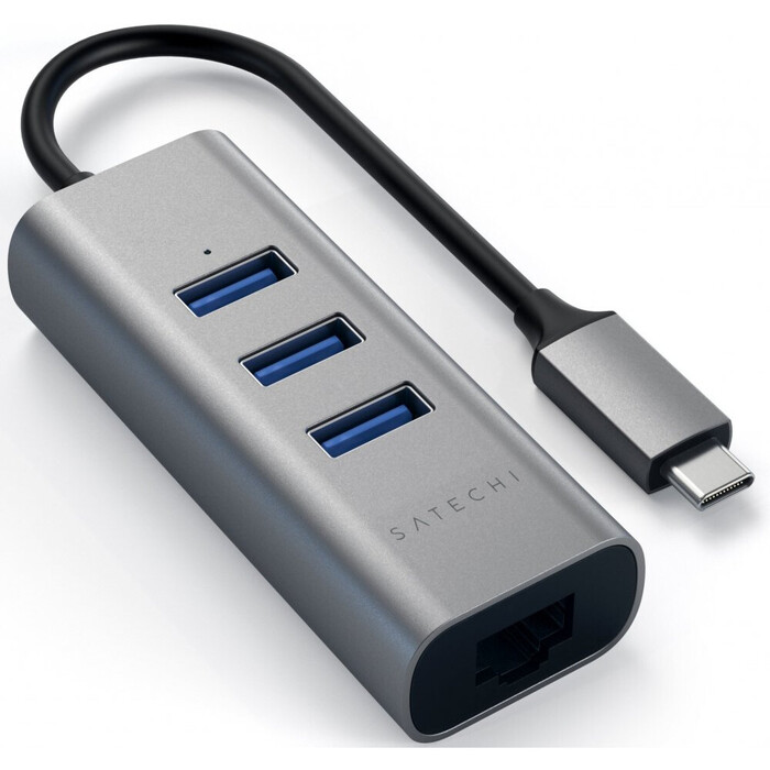 USB-концентратор Satechi ST-TC2N1USB31AM, Черный №2