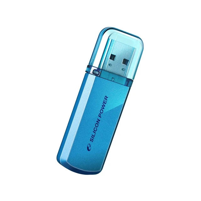 USB Flash накопитель Silicon Power Helios 101 (SP008 ГБUF2101V1B) 8 ГБ, синий детальное изображение - 1
