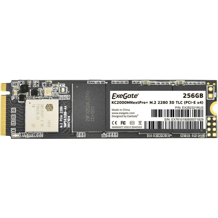 Накопитель SSD ExeGate NextPro+ KC2000TP256, 256 Гб №1