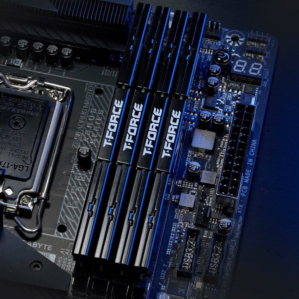 Оперативная память Team T-Force Vulcan DDR5 6000MHz, FLBD532G6000HC30DC01, 2x16 Гб KIT, 32 Гб детальное изображение - 2
