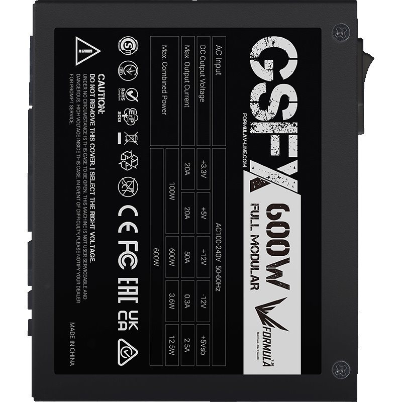 Блок питания Formula GSFX-600, 600 Вт детальное изображение - 5