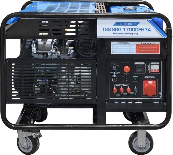 Генератор бензиновый ТСС SGG 17000EH3A 190075, 15.5 кВт, Синий детальное изображение - 2