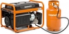 Генератор бензиновый DAEWOO GDA 3500DFE (бензин/газ), 2.8 кВт, Оранжевый вариант - 3