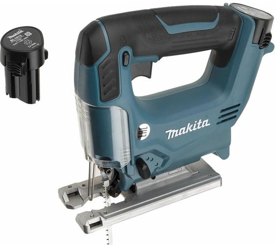 Аккумуляторный лобзик Makita JV100DWE, 10.8 В, 18 мм, 140 Вт детальное изображение - 1