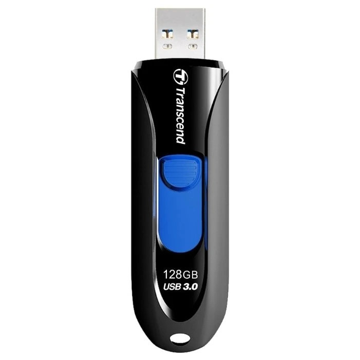 USB Flash накопитель Transcend JetFlash 790 (TS128GJF790K) 128 ГБ, черный детальное изображение - 2