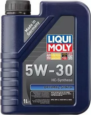 Моторное масло Liqui Moly Optimal 5W-30 Synth, 39000, 1 л  детальное изображение - 1