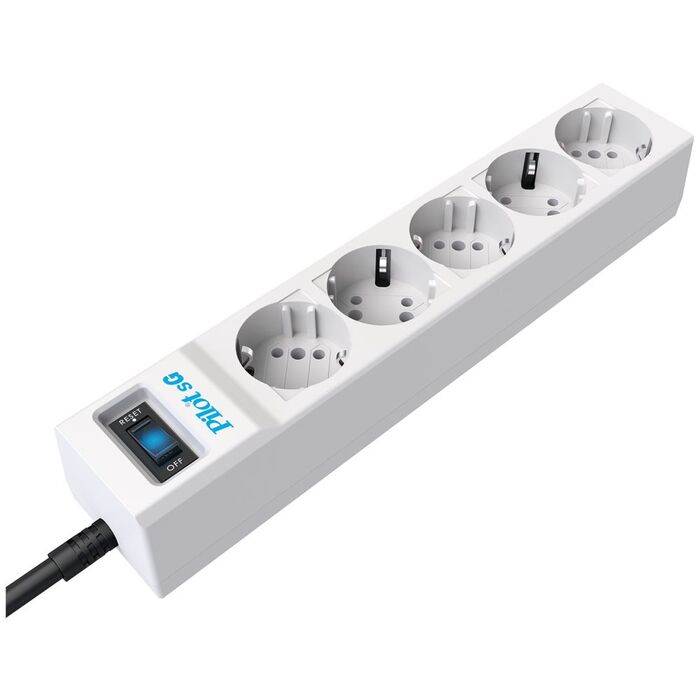 Сетевой фильтр Pilot sG, 1.8 м, Белый №3