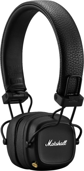 Наушники беспроводные с микрофоном Marshall Major IV, Черный детальное изображение - 3