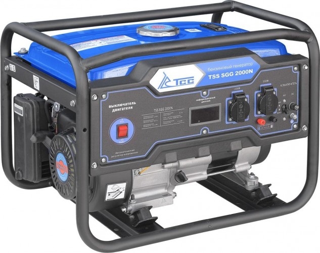 Генератор бензиновый ТСС SGG 2000N 059999, 2 кВт, Синий детальное изображение - 3