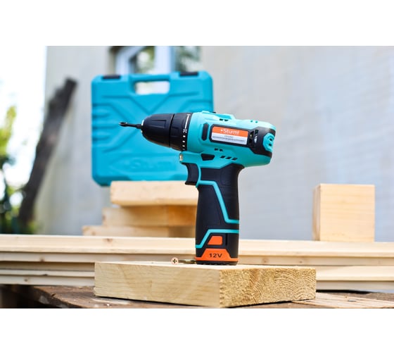 Аккумуляторный шуруповерт Sturm BatterySystem12V CD1240C, 12 В, 40 Нм, 2 А·ч детальное изображение - 5