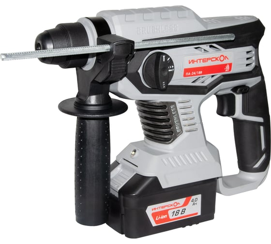 Аккумуляторный перфоратор Интерскол ПА-24/18В 579.4.1.70, 2,2 Дж, 0-5300 уд/мин детальное изображение - 1