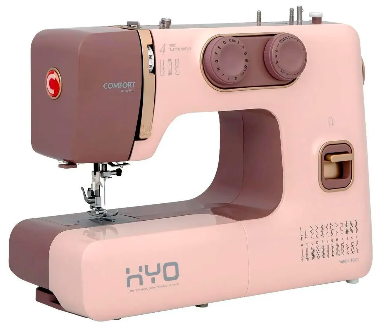 Швейная машина Comfort 1020, Коричневый детальное изображение - 2