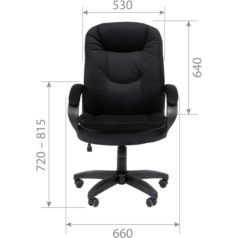 Офисное кресло Chairman Home 668 LT (00-07187744), Черный детальное изображение - 11