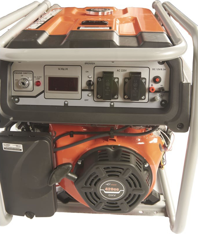 Генератор бензиновый TOR KM8000H 1011098, 6 кВт, Серый детальное изображение - 3