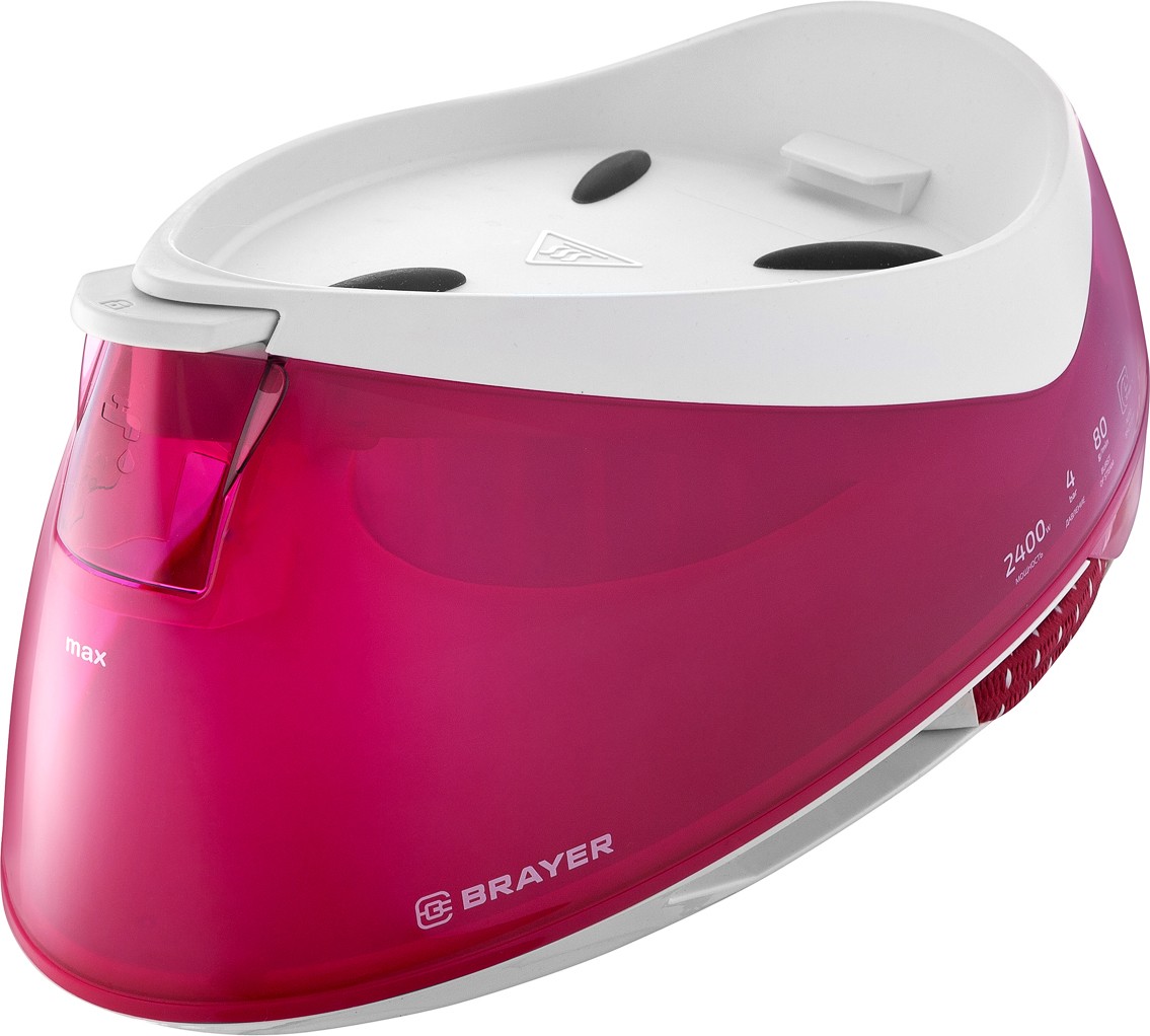 Утюг с парогенератором Brayer BR4151, Розовый детальное изображение - 5