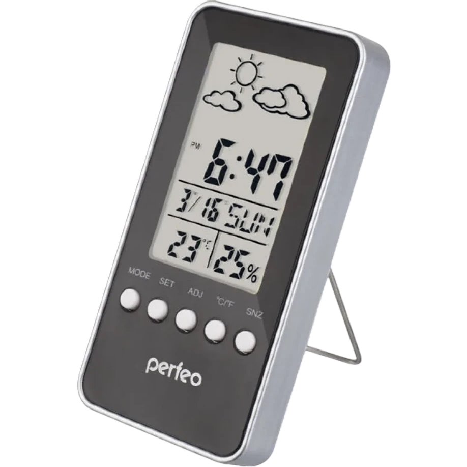 Метеостанция Perfeo Window (PF-S002A), Черный детальное изображение - 2
