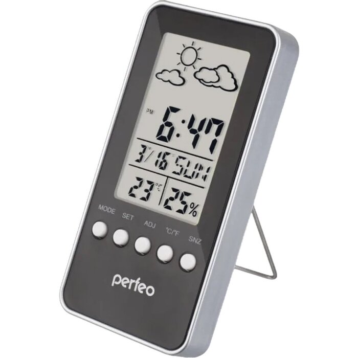 Метеостанция Perfeo Window (PF-S002A), Черный №2