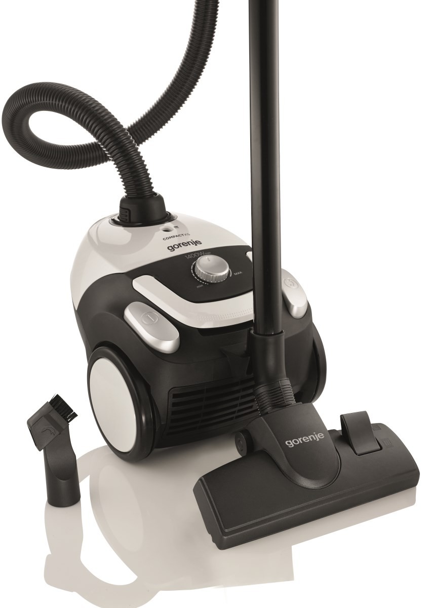 Пылесос Gorenje Compact XS VC 1411 CXW, Белый детальное изображение - 4