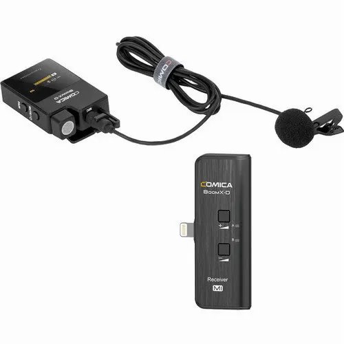 Радиосистема CoMica BoomX-D-Mi2 (RX Mi + 2TX), Черный детальное изображение - 4
