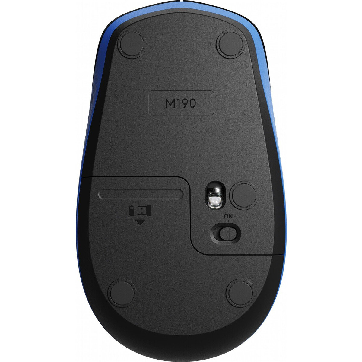 Мышь Logitech M190  (910-00590759255914), Синий, Черный детальное изображение - 3