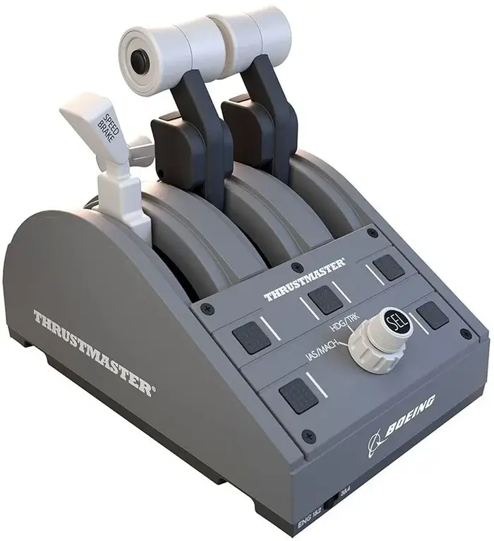 Блок рычагов ThrustMaster TCA Quardrant Boeing Edition, Серый №2