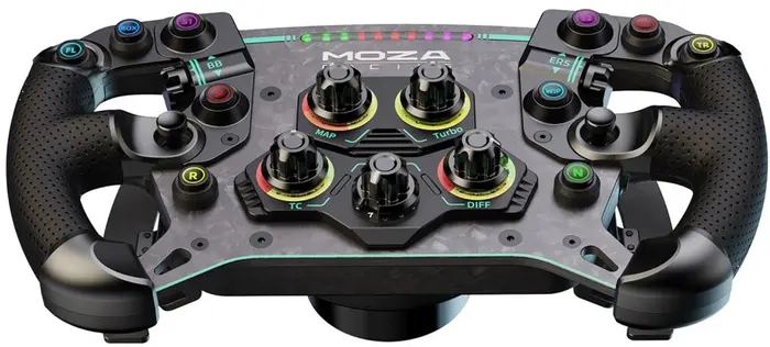 Рулевое колесо MOZA GS V2P Steering Wheel Leather RS056, Черный №3
