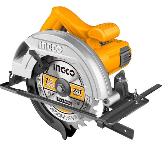 Дисковая пила INGCO CS18578, 185 мм, 5000 об/мин, 1200 Вт детальное изображение - 1