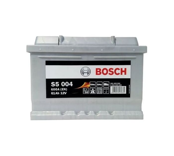 Аккумулятор BOSCH Silver Plus EN600 R+, обратная, 0092S50040 61 А·ч №1