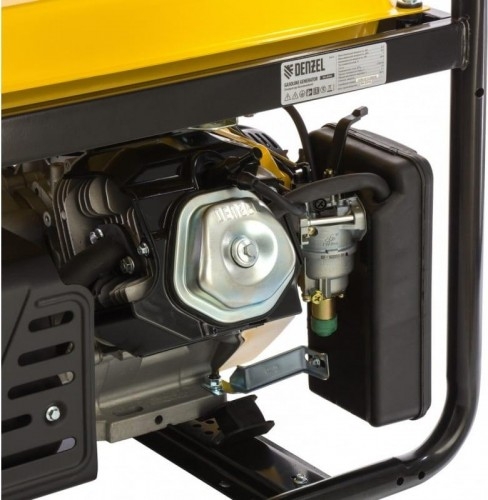 Генератор бензиновый Denzel GE 8900 94639, 7 кВт, Желтый детальное изображение - 9