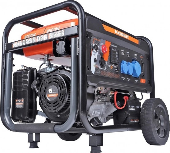 Генератор бензиновый PATRIOT GRA 8500 AWS 472102185, 8 кВт, Оранжевый детальное изображение - 2