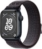 Умные часы Apple Watch Series 9 Midnight Aluminum Case GPS + Cellular with Nike Sport Band Black/Blue, 45 mm, Черный/Синий вариант - 1