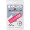 USB Flash накопитель Exployd 620 32 ГБ, розовый вариант - 1