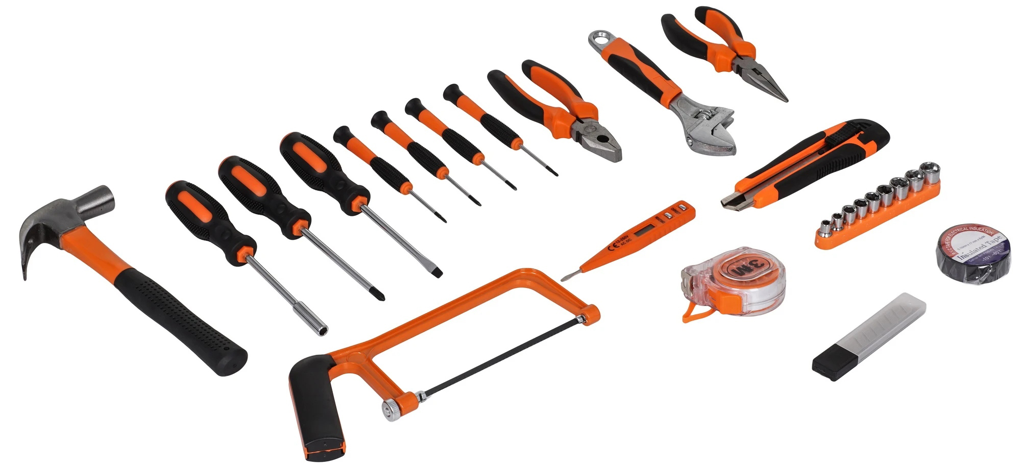 Аккумуляторная дрель-шуруповерт с набором ручного инструмента Edon CF-1201N, 12 В, 23 Нм, 1.3 А·ч, 22836 детальное изображение - 3