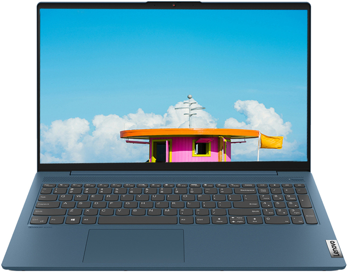 Ноутбук Lenovo IdeaPad 5 15IIL05, 81YK001GRU, RAM 8 ГБ, SSD 256 ГБ, Синий №1