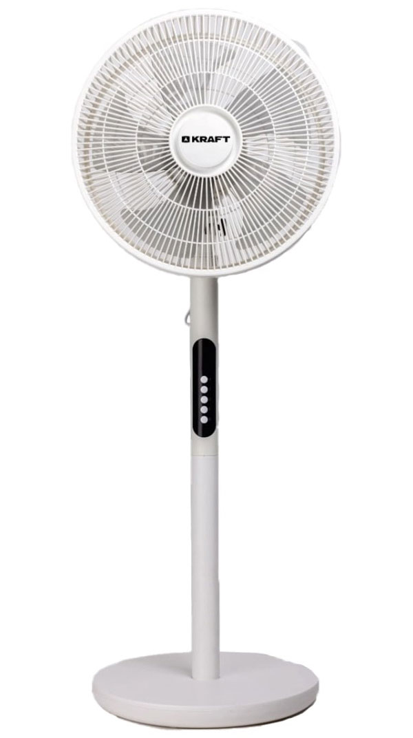 Вентилятор Kraft KF-FS161RBL, 60 Вт, Черный детальное изображение - 1