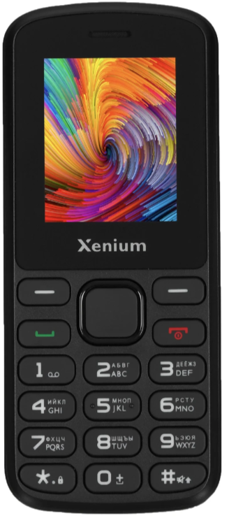 Мобильный телефон Xenium X170, 32 Мб, Черный, Dual mini-SIM детальное изображение - 2