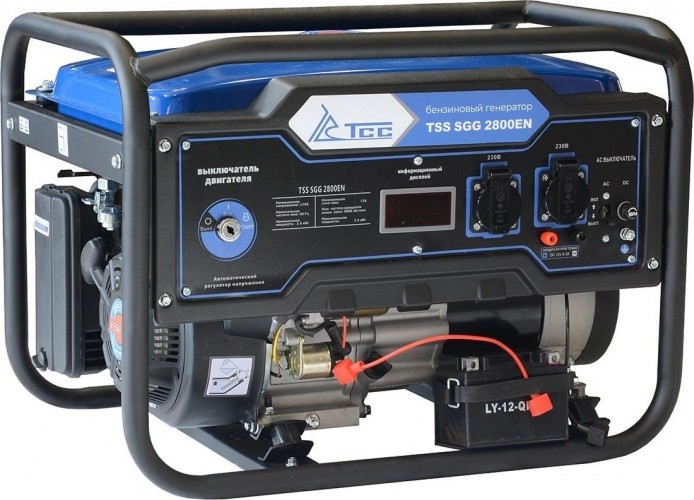 Генератор бензиновый ТСС SGG 2800EN 060004, 2.8 кВт, Синий детальное изображение - 3