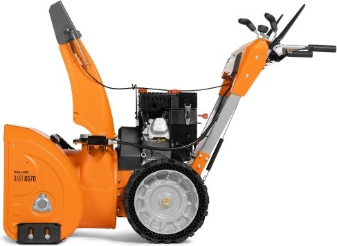 Снегоуборщик бензиновый Daewoo DAST 8570 с электрозапуском DAST 8570 (LCT), 9 л.с., 6250 Вт, Оранжевый/Серый детальное изображение - 4