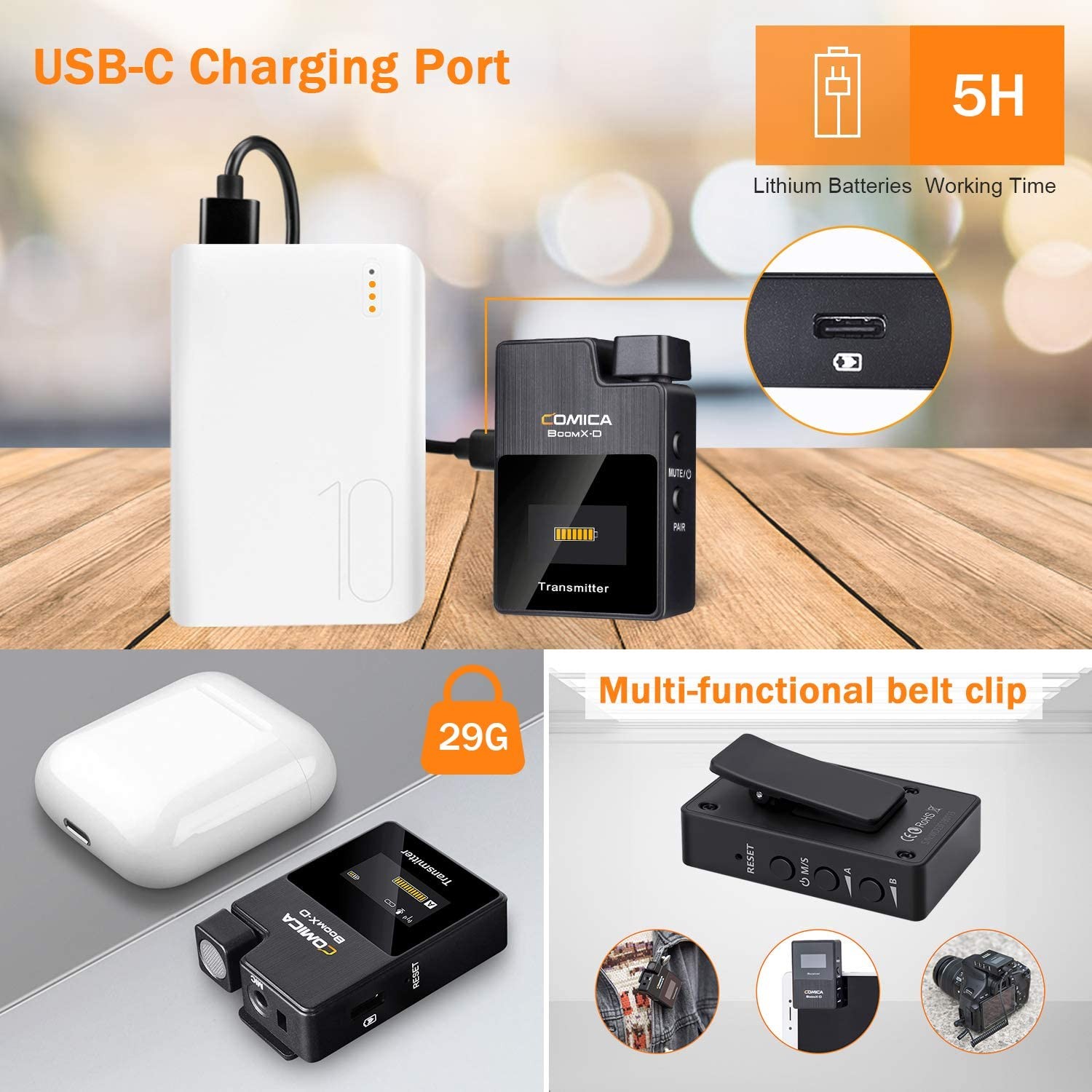 Радиосистема Comica BoomX-D D1 детальное изображение - 5