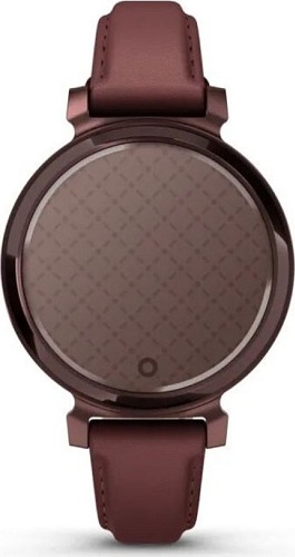 Смарт-часы Garmin Lily 2 Classic, 35 мм, с безелем темно-бронзового цвета, кожаный ремешок ежевичного цвета детальное изображение - 5