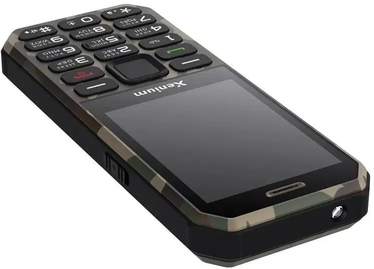 Мобильный телефон Xenium X300, 32 Мб, Зеленый/Камуфляж, Dual nano-SIM детальное изображение - 3